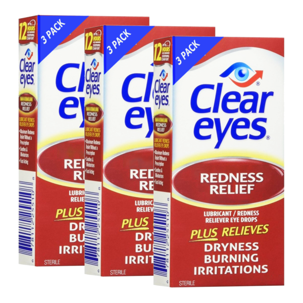 Clear Eyes® Redness Relief 9 pack
