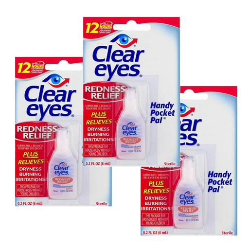 Clear Eyes® Redness Relief 3 pack