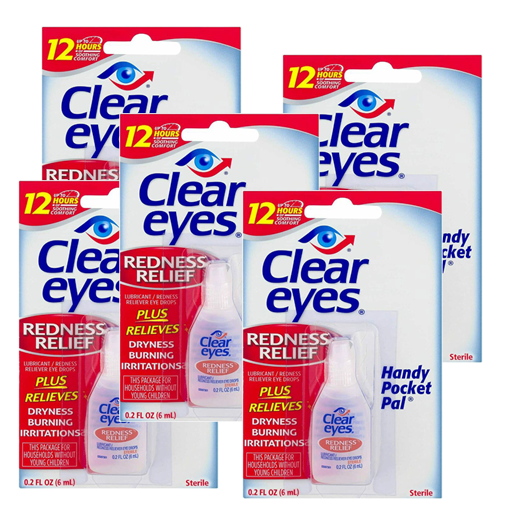 Clear Eyes® Redness Relief 5 pack